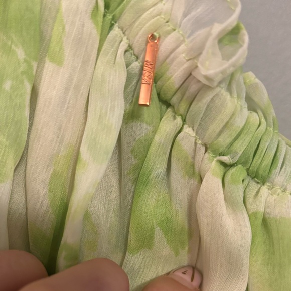 Misa Los Angeles Rumi Dress in Honeydew Blossom Size Large NWT - Picture 7 of 8